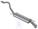 Volkswagen Transporter T4 einddemper lange wielbasis (ABL, 1X)