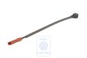 Volkswagen Phaeton (3D) klopsensor met kabelset 350 mm - oranje (BAN)
