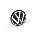 Originele Volkswagen naafkap - pure white/zwart