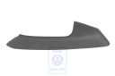 Volkswagen Golf 3 (1H) afdekking deurhandgreep voor - links, satijnzwart
