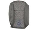 Volkswagen Golf 3 (1H) rugleuningbekleding stof/kunstleer - zwart
