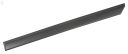 Volkswagen Golf 3 (1H) stootlijst achterportier 53 mm - links, satijnzwart