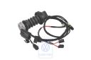 Volkswagen Golf 3 (1H) kabelboom deur - achter, 4-deurs