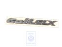 Volkswagen Golf 3 (1H) embleem GLX - satijnzwart/chroom