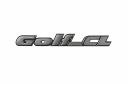 Volkswagen Golf 3 (1H) embleem - satijnzwart
