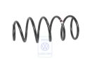 Volkswagen schroefveer voor - 1x violet, 1x wit