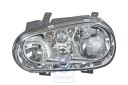 Volkswagen Golf 4 (1J) dubbele halogeenkoplamp links - rechtsrijdend verkeer