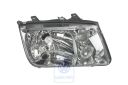 Volkswagen Bora (1J) halogeenkoplamp met mistlamp - rechts, rechtsverkeer