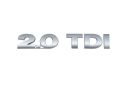 Volkswagen Golf 5 (1K) embleem - chroom