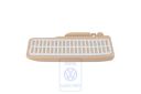 Volkswagen Golf 5 (1K) voetsteunbekleding - zuiver beige/aluminium