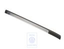 Volkswagen Golf 5 (1K) instaplijst - rechtsvoor, satijnzwart/aluminium, 4-deurs