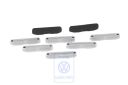 Volkswagen Eos (1F) set glijstukken dak