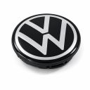 Originele Volkswagen naafkap - zwart/chroom