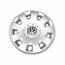 Volkswagen Volkswagen Caddy 3 (2K/2C), Golf 5 (1K), Touran 1 (1T) wieldop - briljantzilver/chroomglans