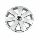 Volkswagen Touran 1 (1T) wieldop - chroomglans/zwart