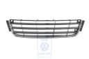 Volkswagen Touran 1 (1T) ventilatierooster voorbumper - midden, satijnzwart