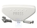 Volkswagen New Beetle (9C) reparatieset drukknop cabriokapsluiting - parelgrijs