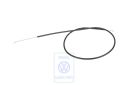 Volkswagen Transporter T3 bedieningskabel verwarming - blauw/geel, 920 mm (CS)
