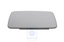 Volkswagen LT Mk2 spiegelglas convex met draagplaat - rechts