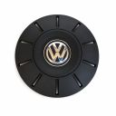 VW bedrijfswagens Crafter (SY) naafkap - satijnzwart/chroomglans/ reflexzilver
