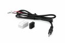 AUX-IN jack - 3.5 mm adapter voor Volkswagen RNS 510 met touchscreen