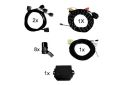 Complete kit Park Pilot Front + Rear met OPS retrofit voor Volkswagen Passat CC — bouwjaar tot 2010/11/08