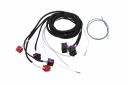 Kabelset stoelverwarming met stoelverstelling voor Audi A6 4B