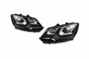 Bi-Xenon koplampen LED DRL voor Volkswagen Sharan 7N