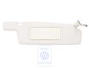 Volkswagen Passat B3 zonneklep met verlichte spiegel - rechts, pastelgrijs