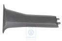 Volkswagen Passat B4 B-stijlbekleding rechtsonder - zwart