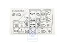 Volkswagen Passat B5 (3B) sticker zekeringenindeling