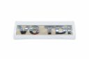 Volkswagen Passat B5 (3B) embleem V6 TDI - chroom