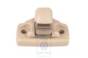 Volkswagen zonneklephouder - puurbeige