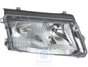 Volkswagen Passat B5 (3B) dubbele halogeenkoplamp - rechts, rechtsverkeer