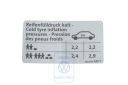 Volkswagen Passat B6 (3C) bandenspanningssticker - sedan, 77 kW (TDI)
