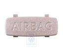 Volkswagen Passat B6 (3C) afdekking met airbagembleem - bruin