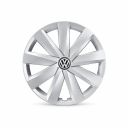 Volkswagen Passat (B8/3G), Touran 2 (5T) wieldoppen (set) - zilver