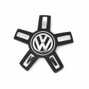 Volkswagen Passat (B8) naafkap - wielkap zwart/chroom