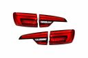 Complete retrofit-set LED achterlichten met dynamische knipperlichtfunctie voor Audi A4 B9 Avant