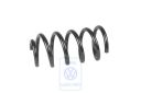 Volkswagen Passat B5 (3B) schroefveer achter sportonderstel (W8) - 2 bruine strepen