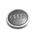 Originele Audi naafkap - grijs-metallic