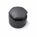 Wielboutkap voor slotbouten - grijs metallic