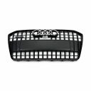 Audi A6 (C7) grille allroad facelift, (edition quattro) - zwart