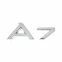 Audi A7 (C7) embleem - chroom