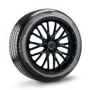 Audi e-tron (GE) winterset - hoogglans zwart (stijl 9)