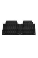 Audi Q7 (4L) all-weather mattenset - achterzijde - zwart