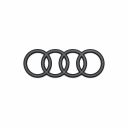 Audi Q8 (4M) logo - antraciet