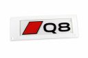 Audi Q8 (4M) embleem - zwart