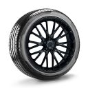 Audi Q8 (4M) winterset - hoogglans zwart (stijl 9)