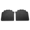 Audi A8 (D5) all-weather mattenset - achterzijde - zwart